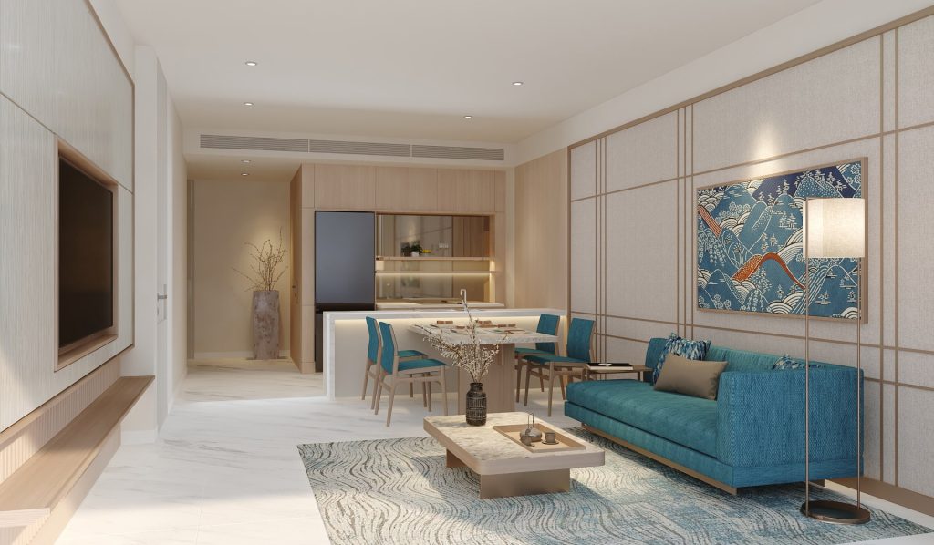 Căn hộ phong cách Nhật hiện đại