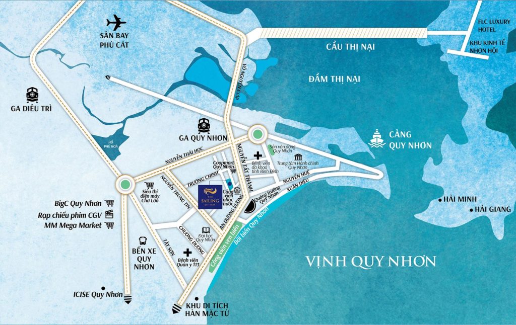 Vị trí The Sailing Quy Nhơn có gì nổi bật? Đánh giá tiềm năng thực tế